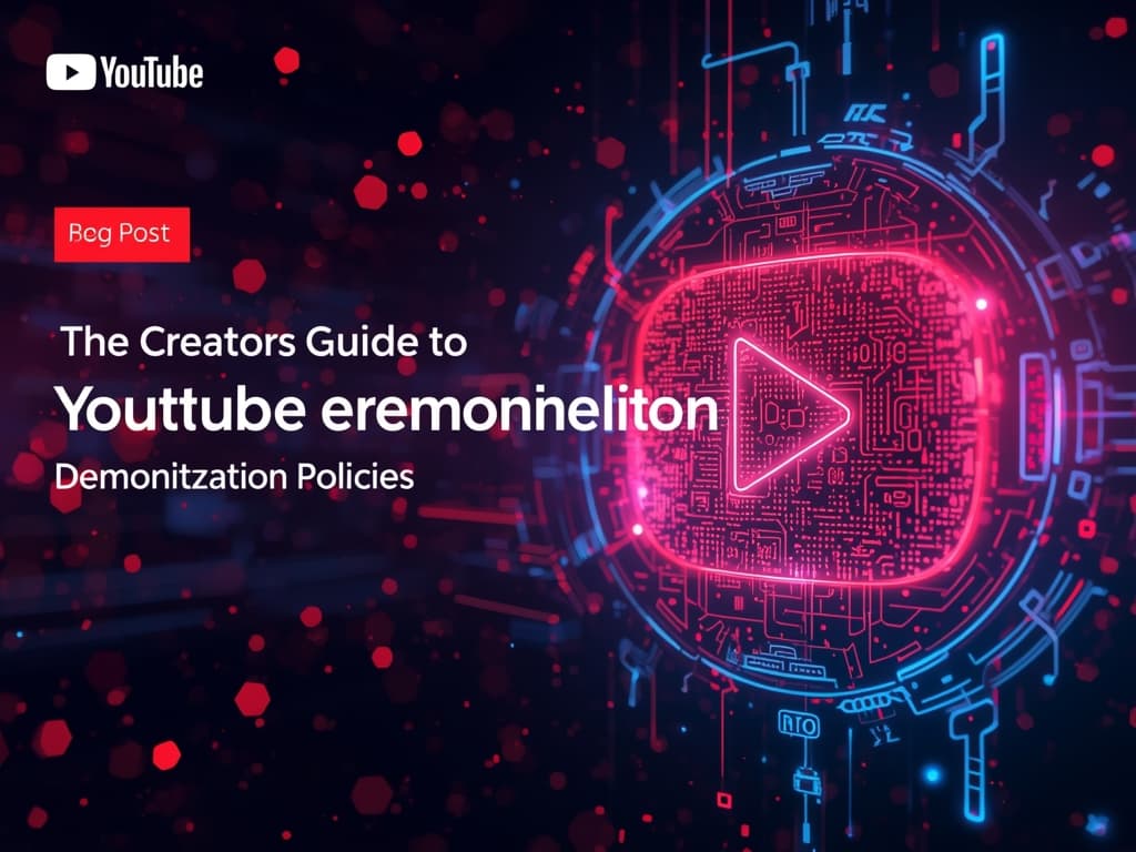 The 2026 Creators Guide to YouTube Demonetization Policies